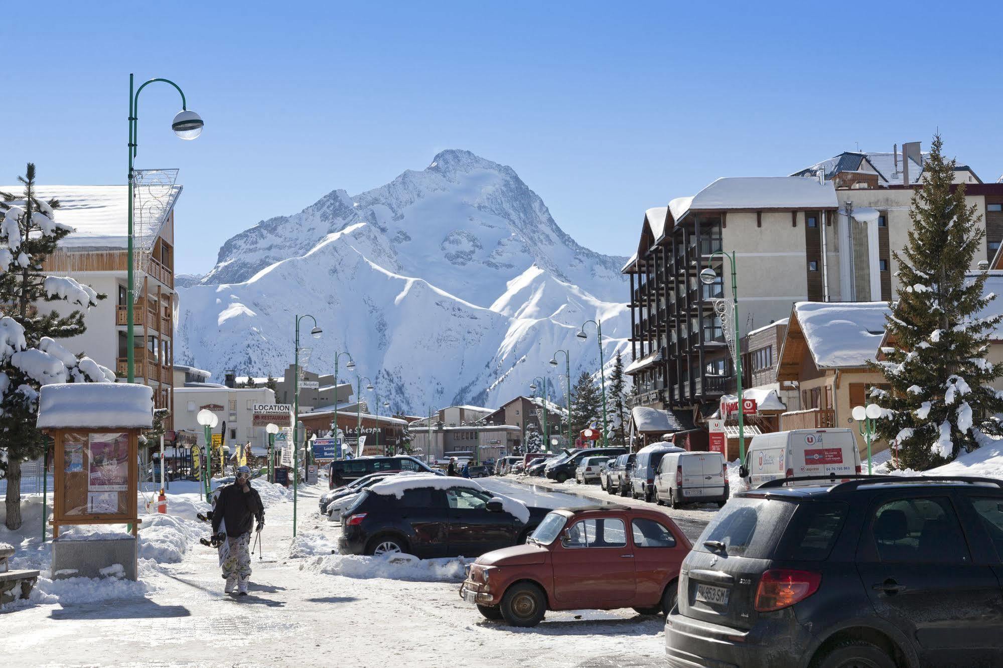 Hotel Club Mmv Le Panorama *** Les Deux Alpes Eksteriør billede
